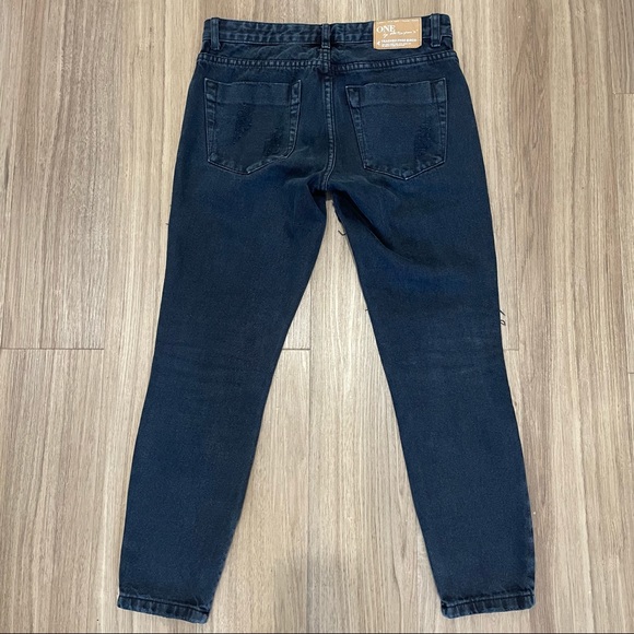 One Teaspoon Trashed Boyfriend Jeans, Size 25 - Picture 6 of 7